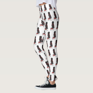 Grappig Laten we gaan! Wandelende Affenpinscher (Z Leggings