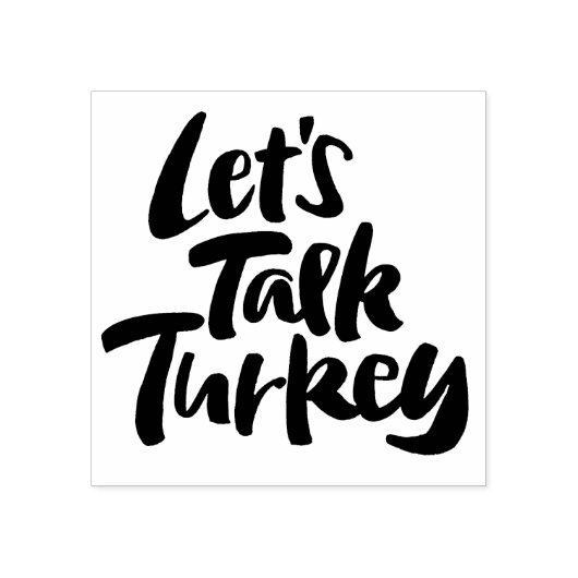 Grappig, laten we het over Thanksgiving van het di Rubberstempel (Afrduk)