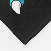 Grappig Laten we Kinderen Eten Interpunctie Slaat Fleece Deken (Hoek)