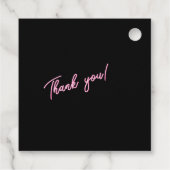 Grappig laten we verlicht volwassen cocktail verja bedankjes labels (Achterkant)