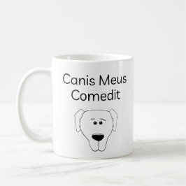 Grappig latin leraar cadeau - mijn hond at het koffiemok