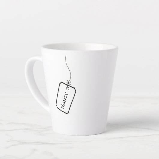 Grappig Latte Mok (Linkerhoek)