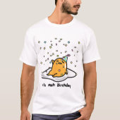 Grappig Lazy Egg Verjaardag T-shirt (Voorkant)