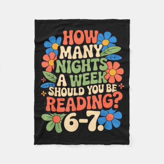 Grappig leesboek leraar 67 zes zeven meme fleece deken (Voorkant)