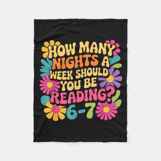 Grappig leesboek leraar 67 zes zeven meme fleece deken (Voorkant)