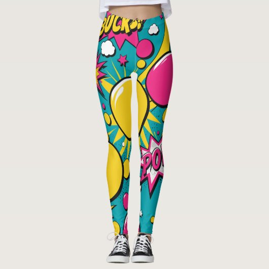 Grappig Leggings (Voorkant)