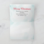 Grappig Lelijk Kerstpatroon Kaart (Binnen)