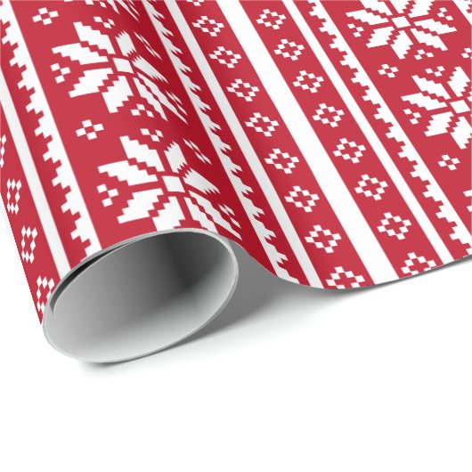 Grappig lelijk kerstsweater inpakpapier (Rol Hoek)