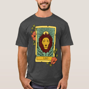 Grappig Leo Zodiac teken Leo Tarot d T-shirt