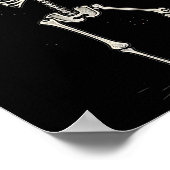Grappig Leopard Karate Mom Cheetah Graphic Vrouwen Poster (Hoek)