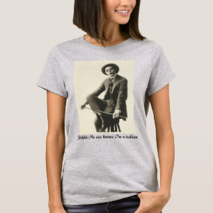 Grappig Lesbisch Zelf-Uitje Vintage Afbeelding T-S T-shirt