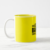 Grappig Let's Go Bananas Distressed Banana Tweekleurige Koffiemok (Links)