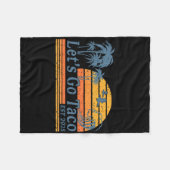 Grappig Let's Go Taco 17 Fleece Deken (Voorkant (Horizontaal))