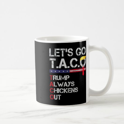 Grappig Let's Go Taco 19 Koffiemok (Rechts)