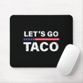 Grappig Let's Go Taco 28 Muismat (Met muis)