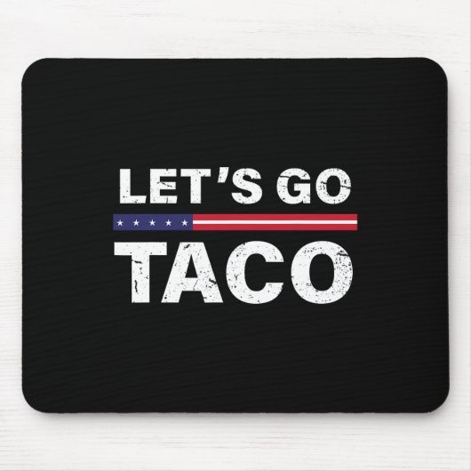Grappig Let's Go Taco 28 Muismat (Voorkant)