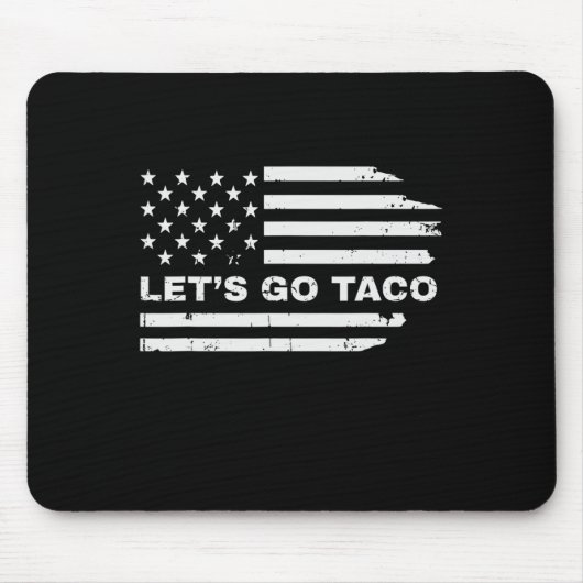 Grappig Let's Go Taco 38 Muismat (Voorkant)