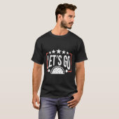 Grappig Let's Go Taco 46 T-shirt (Voorkant volledig)
