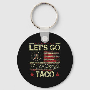 Grappig Let's Go Taco 7 Sleutelhanger