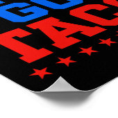 Grappig Let's Go Taco Design Poster (Hoek)