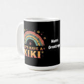 Grappig "Let's Have a Kiki" LGBT Trans Gender Retr Koffiemok (Voorkant links)
