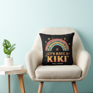 Grappig "Let's Have a Kiki" LGBT Trans Gender Retr Kussen