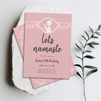 Grappig Lets Namaste Vrouwen 50ste Verjaardag Tea 