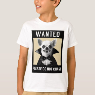 Grappig Leuk Chihuahua Vampier Spooky Halloween T-shirt