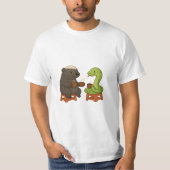Grappig, leuk, creatief, meme plaatje citaat t-shirt (Voorkant)