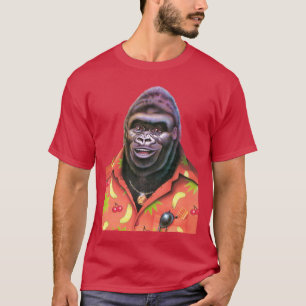 Grappig leuk Gorilla T shirt ontwerp.