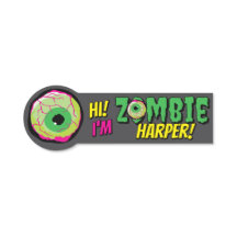 Grappig Leuk ‘Hallo ik ben Zombie Gepersonaliseerd