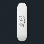 grappig, leuk monstertekenfilmpersonage persoonlijk skateboard<br><div class="desc">grappig,  leuk monstertekenfilm Halloween horror freak</div>