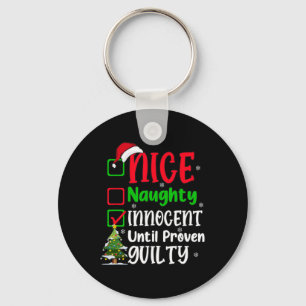 Grappig Leuk Ondeugend Kerstmis Volwassenen Sleutelhanger