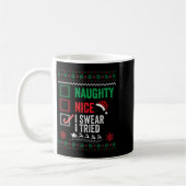 Grappig Leuk Stout Ik Zweer Dat Ik Het Geprobeerd Koffiemok (Links)
