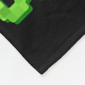 Grappig Level 10 Ontgrendeld 10e Verjaardag Gamer Fleece Deken (Hoek)