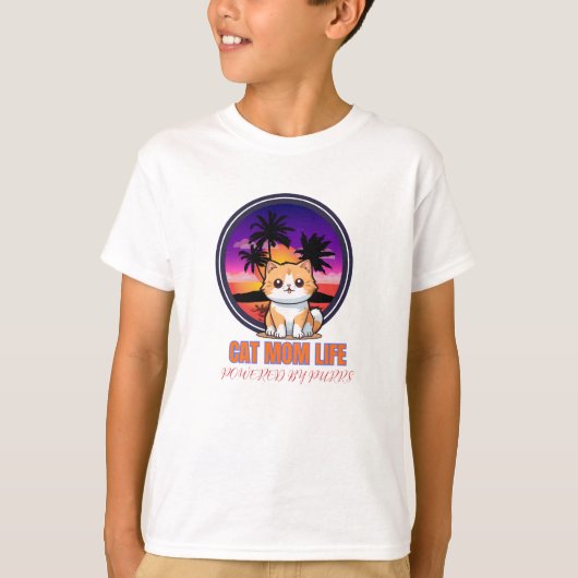 Grappig leven als kattentante t-shirt (Voorkant)