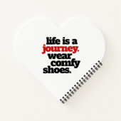 Grappig leven is een reis ... notitieboek (Achterkant)