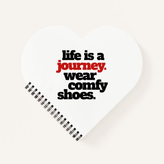 Grappig leven is een reis ... notitieboek (Voorkant)