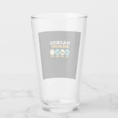 Grappig leven met Dachshund Dog Glas (Achterkant)