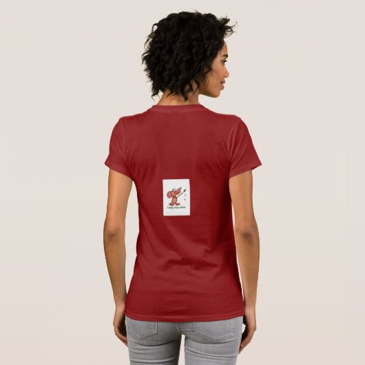 Grappig Leven Quote Surface Cool Inside Squirrel T T-shirt (Achterkant volledig)