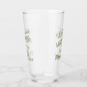 Grappig Leven Telefoon Down Pint Glas (Rechts)