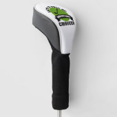 Grappig leven zit vol met belangrijke keuzes golfheadcover (Schuin)