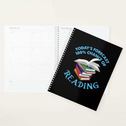 Grappig lezen - 100% kans om te lezen planner (Display)