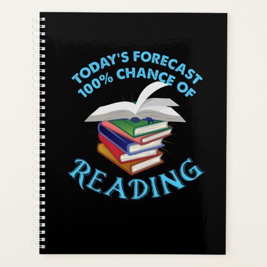 Grappig lezen - 100% kans om te lezen planner (Voorkant)