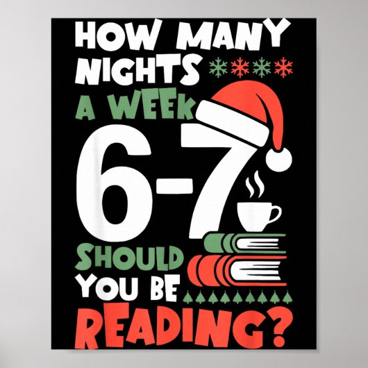 Grappig lezen 67 Meme Englieacher Kerstboek L Poster (Voorkant)