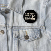 Grappig lezen 67 zes zeven meme Engelse leraar Bo Ronde Button 5,7 Cm (In situ)