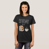 Grappig lezen 67 Zes Zeven Meme Engelse leraar Bo T-shirt (Voorkant volledig)