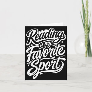 Grappig lezen is favoriete sport voor bibliothecar kaart