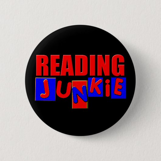 grappig lezen ronde button 5,7 cm (Voorkant)