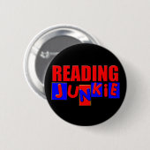grappig lezen ronde button 5,7 cm (Voorkant /achterkant)